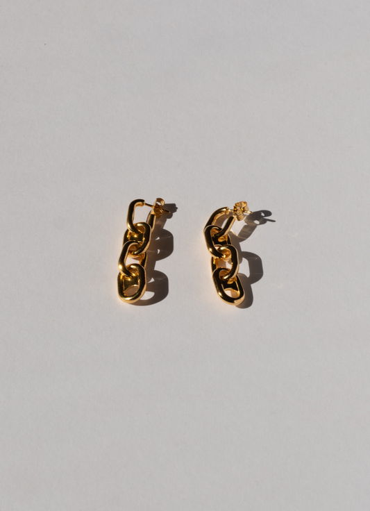Gia 03  - 18k Gold Plated Earrings